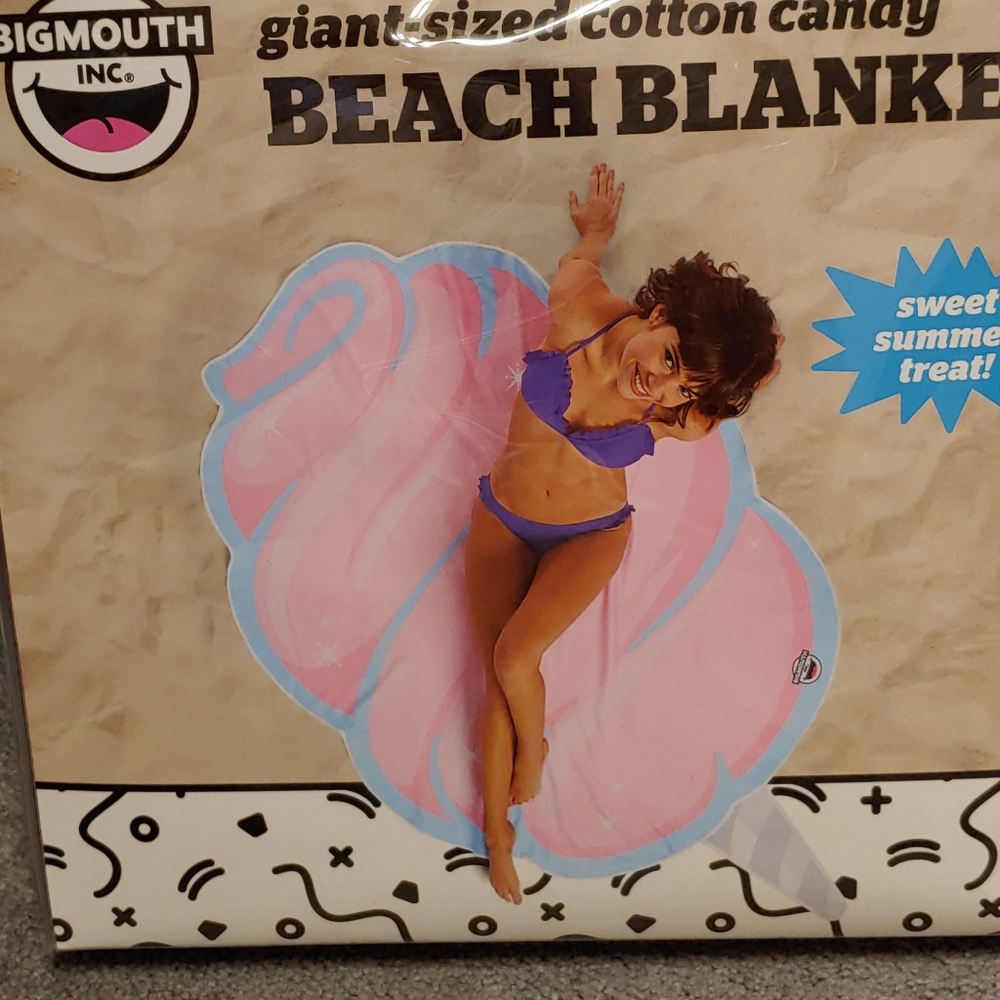 Big Mouth INC.   Giant sized Cotton Candy beach  SALE $